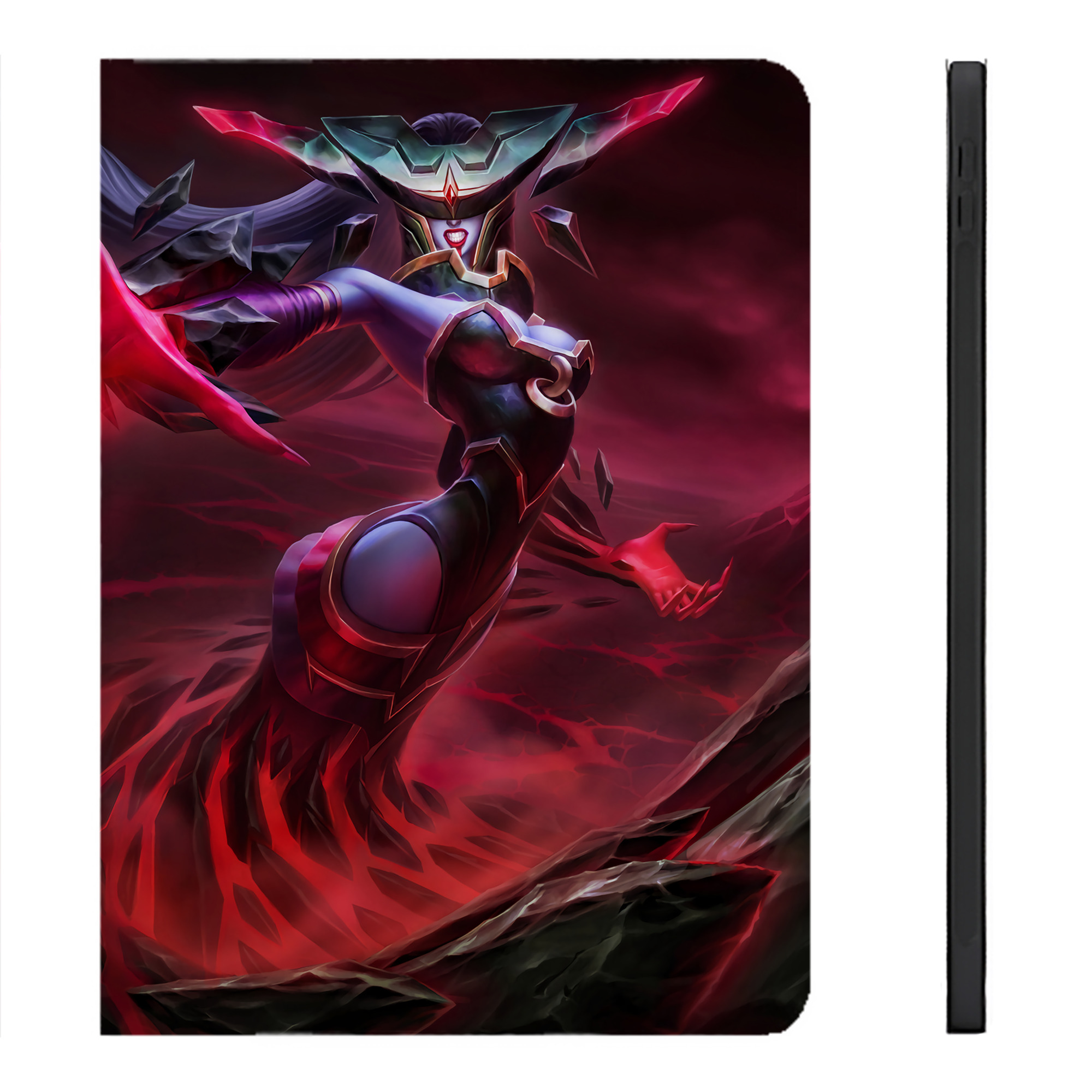 リーグ・オブ・レジェンド League of Legends LOL IPadケース ペンホルダー付き ブックスタイルデザイン
